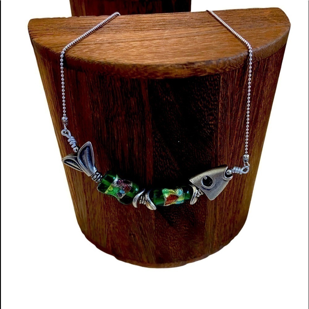 𝅺feifish Beaded Necklace NWT